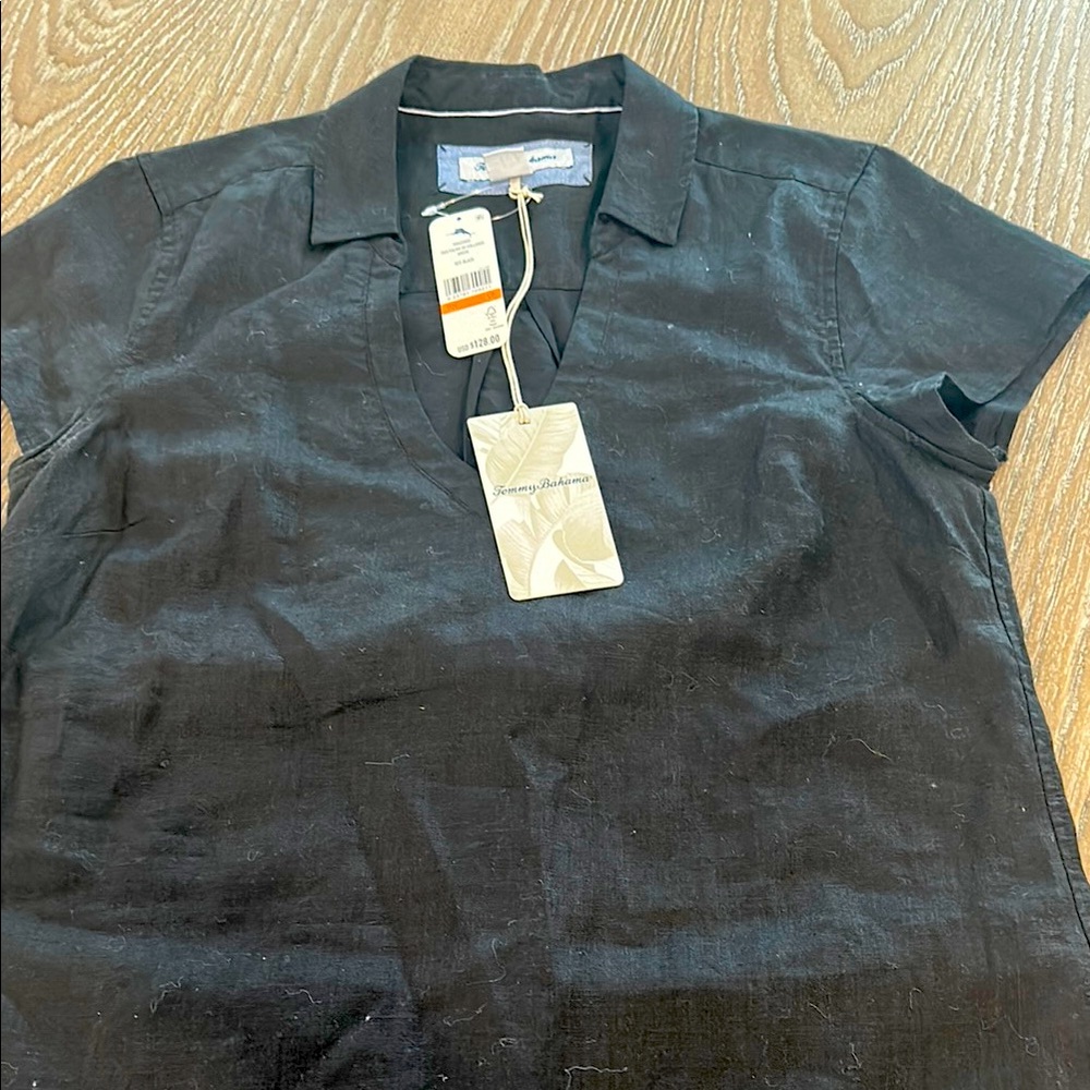 Black Linen dress - new with tags! 
Tommy Bahama